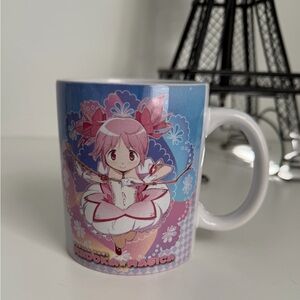 Anime Character Pink and Blue Mug